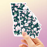 Georgia Magnolias Sticker