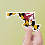 Maryland Flag Bumper Sticker