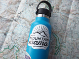 Mountain Mama Sticker on Hydroflask
