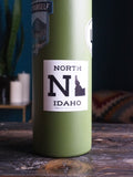 Square North Idaho Sticker for Hydroflask
