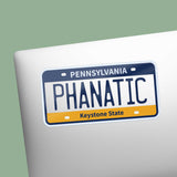 Phanatic Philadelphia License Plate Sticker