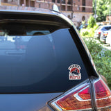 Powder to the People Funny Snowmobile Bumper Sticker