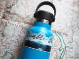 Ramble On Led Zeppelin Lyrics Nature Sticker - Mountain on Hydroflask