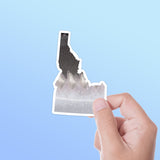 White Sturgeon Idaho Fishing Sticker