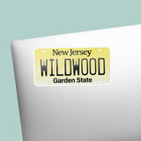 Wildwood NJ License Plate Sticker