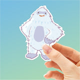 Confident Yeti Sticker