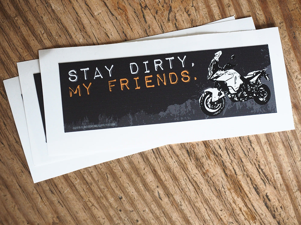 Adventure sales bike stickers