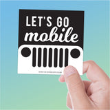 Lets Go Mobile Jeep Sticker
