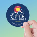 Ophir Pass Colorado Sticker