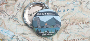 New: Cute Believe Nessie Pins for Backpacks