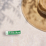 Fifth Avenue New York City Street Sign Sticker - NYC Decals
