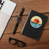 A Little Loony Birdwatching Sticker - Midwest Lake Bird Decal