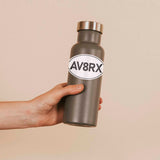 AV8RX Aviatrix Airplane Pilot Sticker on Water Bottle