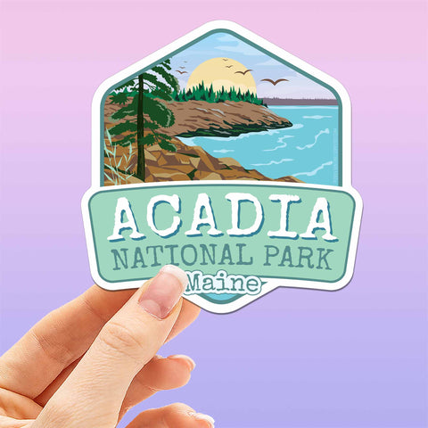 Acadia National Park Sticker 