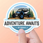 Adventure Awaits Sticker