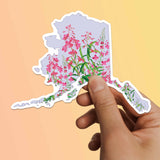 Alaska Fireweed Sticker