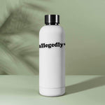 Allegedly Sticker for Hydroflask - Funny Quote Decal