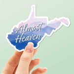 Almost Heaven West Virginia Sticker