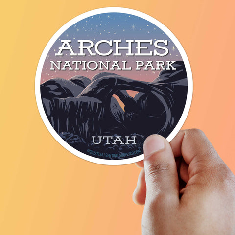 Arches National Park Moab Utah Sticker 