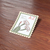 Arizona State Flower Cactus Blossom Sticker - AZ Vintage Stamp Decal