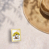 Arizona State Tree Palo Verde Sticker - AZ Vintage Stamp Decal