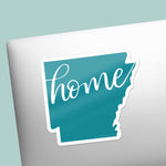 Arkansas Home Sticker on Laptop