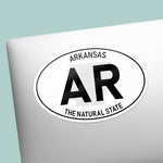 Arkansas Decal on Laptop