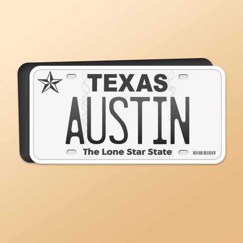 Austin Texas Car Magnet - Flexible TX Fridge Magnet