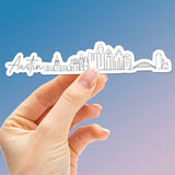 Austin Skyline Sticker