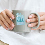 Baby It's Cold Outside Christmas Sticker on Mug