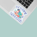 Bedtime Book Club Sticker - Cute Reading Decal