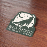 Big Bend National Park Coyote Sticker - Cool Texas Decal