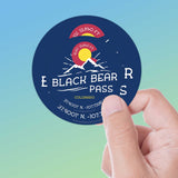 Black Bear Pass Colorado Stickers
