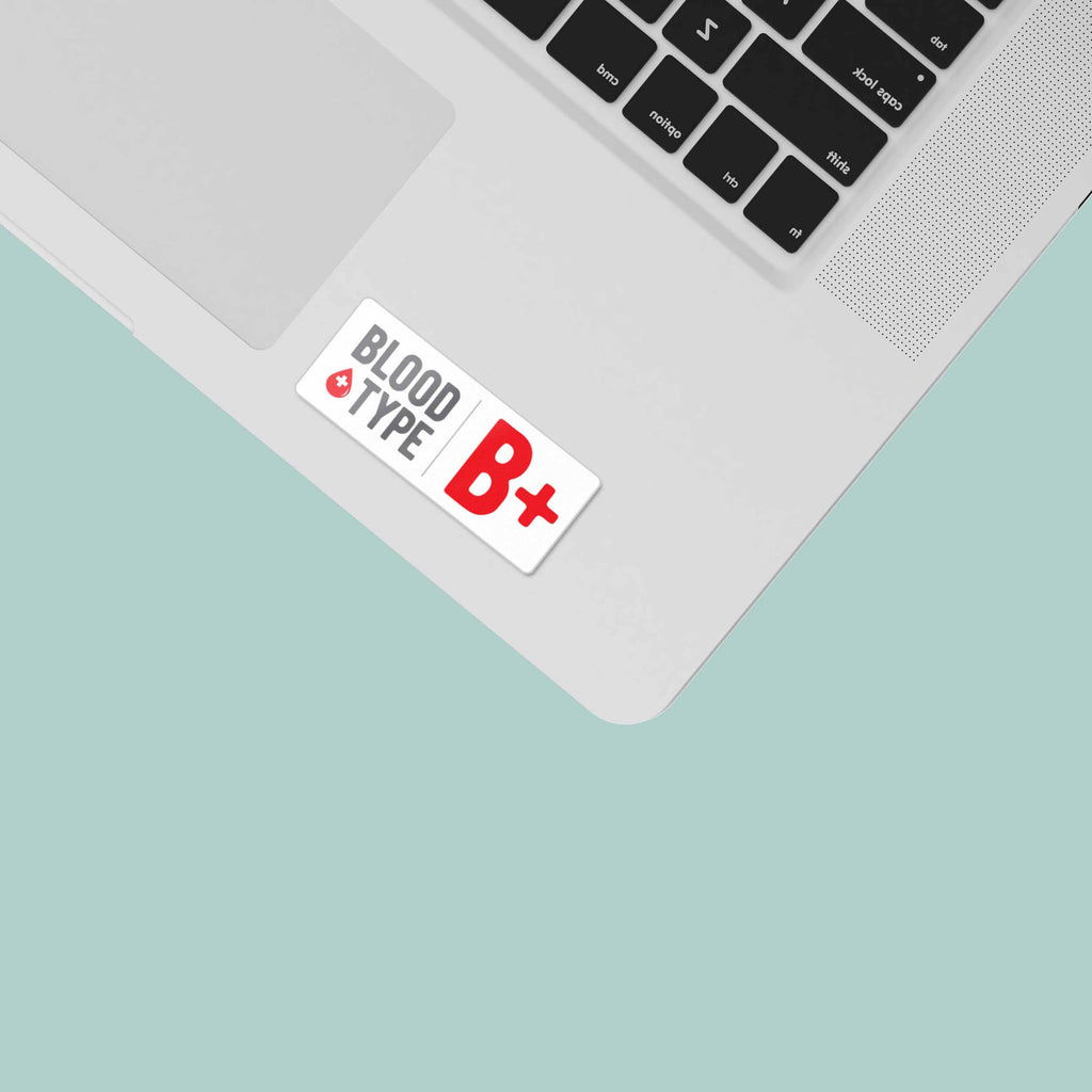 Blood Typing Sticker Set of 3 Blood Type Stickers for Helmets - Mini Emergency Medical ...