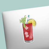 Bloody Mary Sticker - Mini Drink Decal