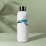 Home Upstate New York Mountain Decal on Water Bottle