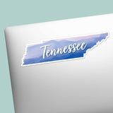 Tennessee Appalachian Great Smoky Mountains National Park Sticker on Laptop