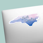 Appalachian Trail Blue Ridge Mountains North Carolina Sticker on Laptop