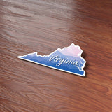 Blue Ridge Mountains Virginia Car Magnet, Appalachia VA Flexible Fridge Magnet, Charlottesville Richmond Roanoke Cute Southern Gift