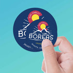 Boreas Pass Colorado Stickers
