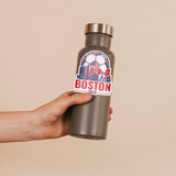 Boston Skyline USA Soccer Sticker - Massachusetts Sports Decal 2026