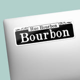 Bourbon Street New Orleans Sticker - Louisiana Decals