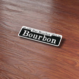 Bourbon Street New Orleans Sticker - Louisiana Decals