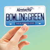 Bowling Green Kentucky License Plate Sticker