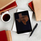 Texas Brindle Sticker - Cute TX Cowhide Decal