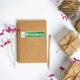 Broadway New York City Street Sign Sticker - NYC Decals