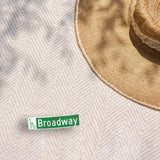 Broadway New York City Street Sign Sticker - NYC Decals