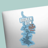 Broken Bow Lake Oklahoma Sticker
