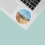 Browns Canyon Colorado Sticker on Laptop