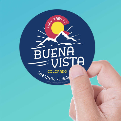 Buena Vista Colorado Sticker